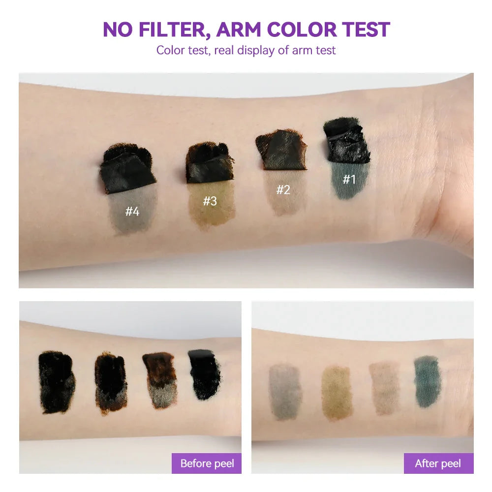 Peel-Off Eyebrow Tint Gel – Waterproof & Long-Lasting