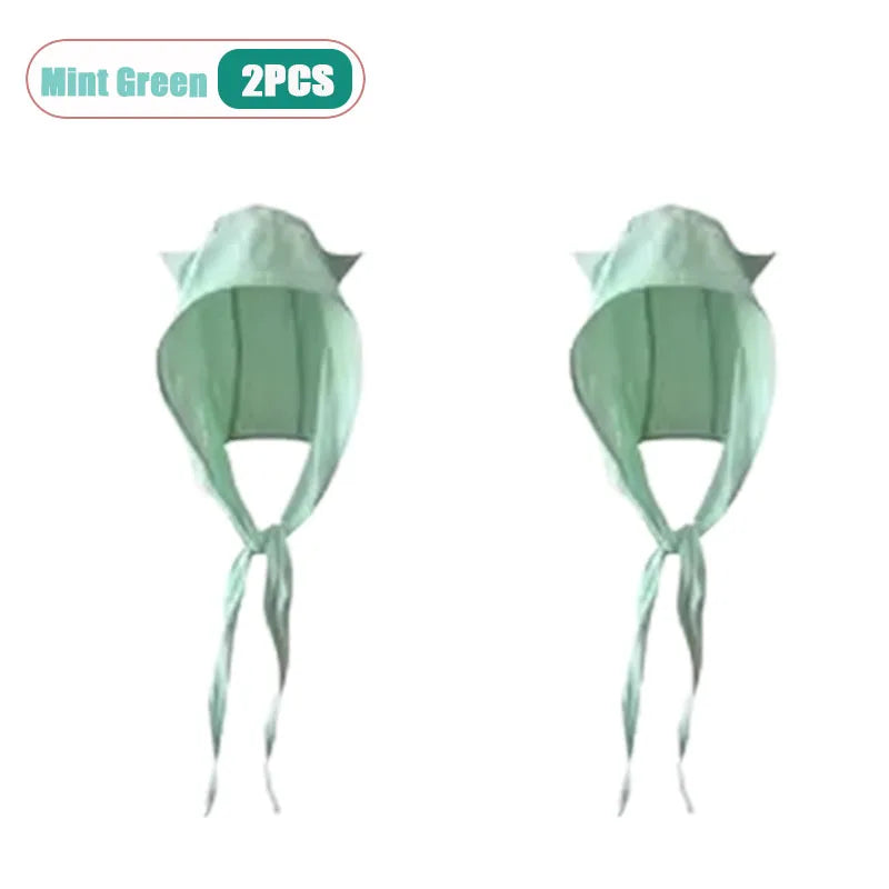 Pastel Devil Hood Sun Hat | UV Protection Quick-Dry Summer Hat