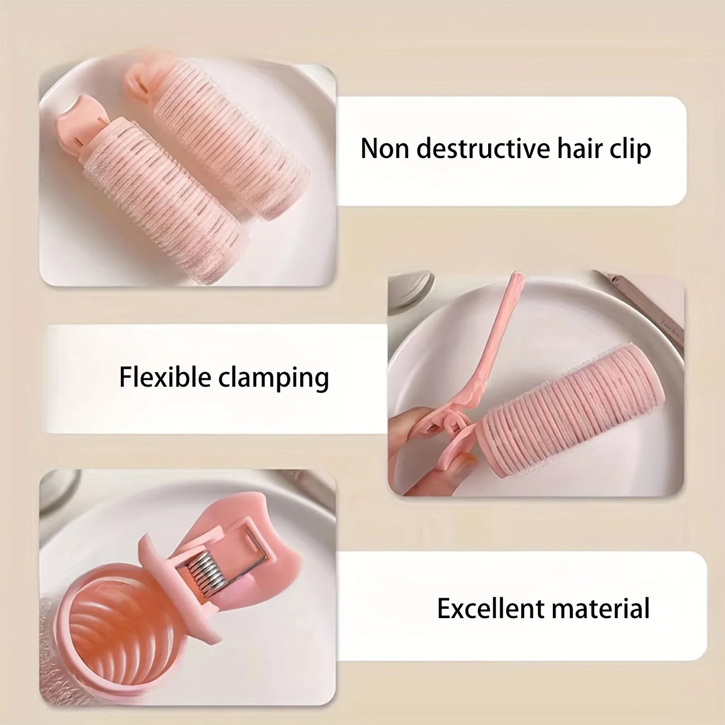 Natural Hair Root Fluffy Clips – Volumizing Styling Set (2pcs) Hair Styling Clips Peaceful Pleasures Health and Wellness