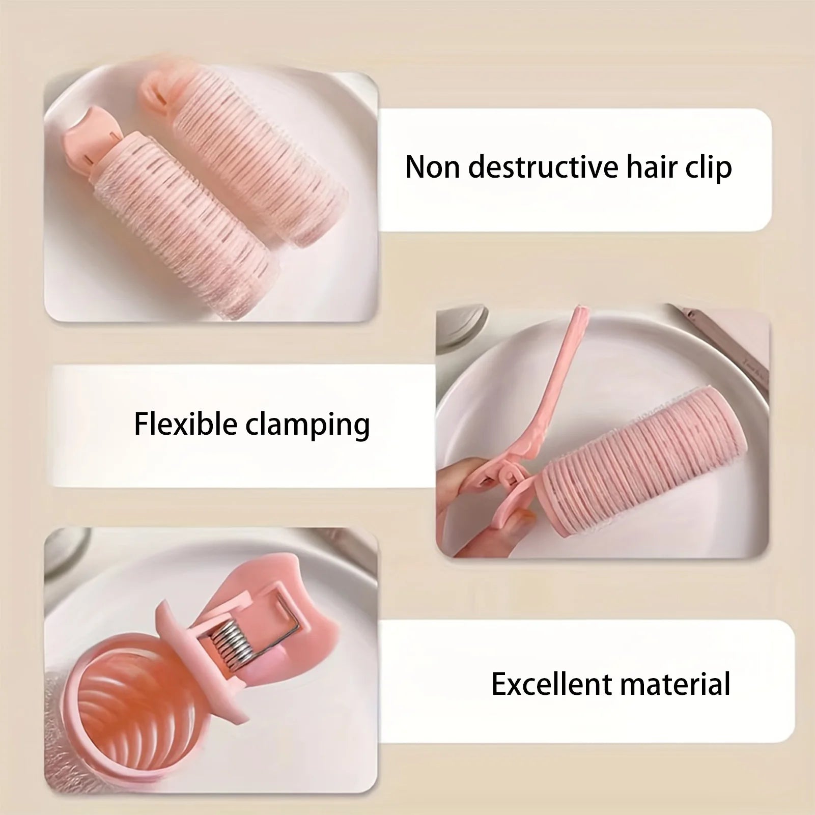 Natural Hair Root Fluffy Clips – Volumizing Styling Set (2pcs) Hair Styling Clips Peaceful Pleasures Health and Wellness