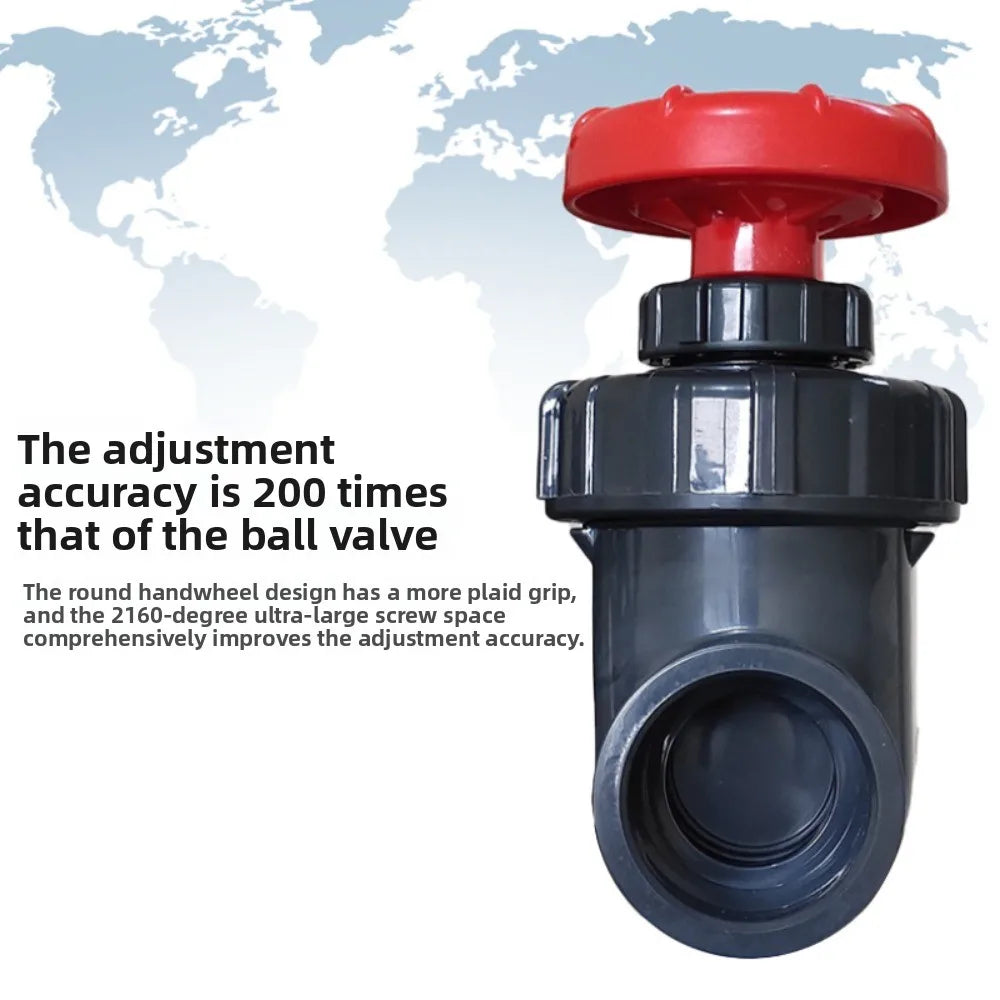 UPVC Gate Valve 20–63mm | Garden Irrigation & Aquarium