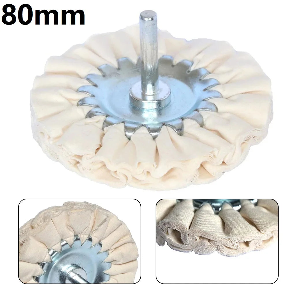 Cotton Airway Buffing Wheel Diameter Polishing Buffs Metal Stainless