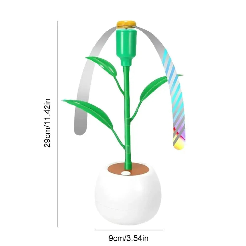 Portable Desktop Fly Fan – Silent Foldable Insect Repellent