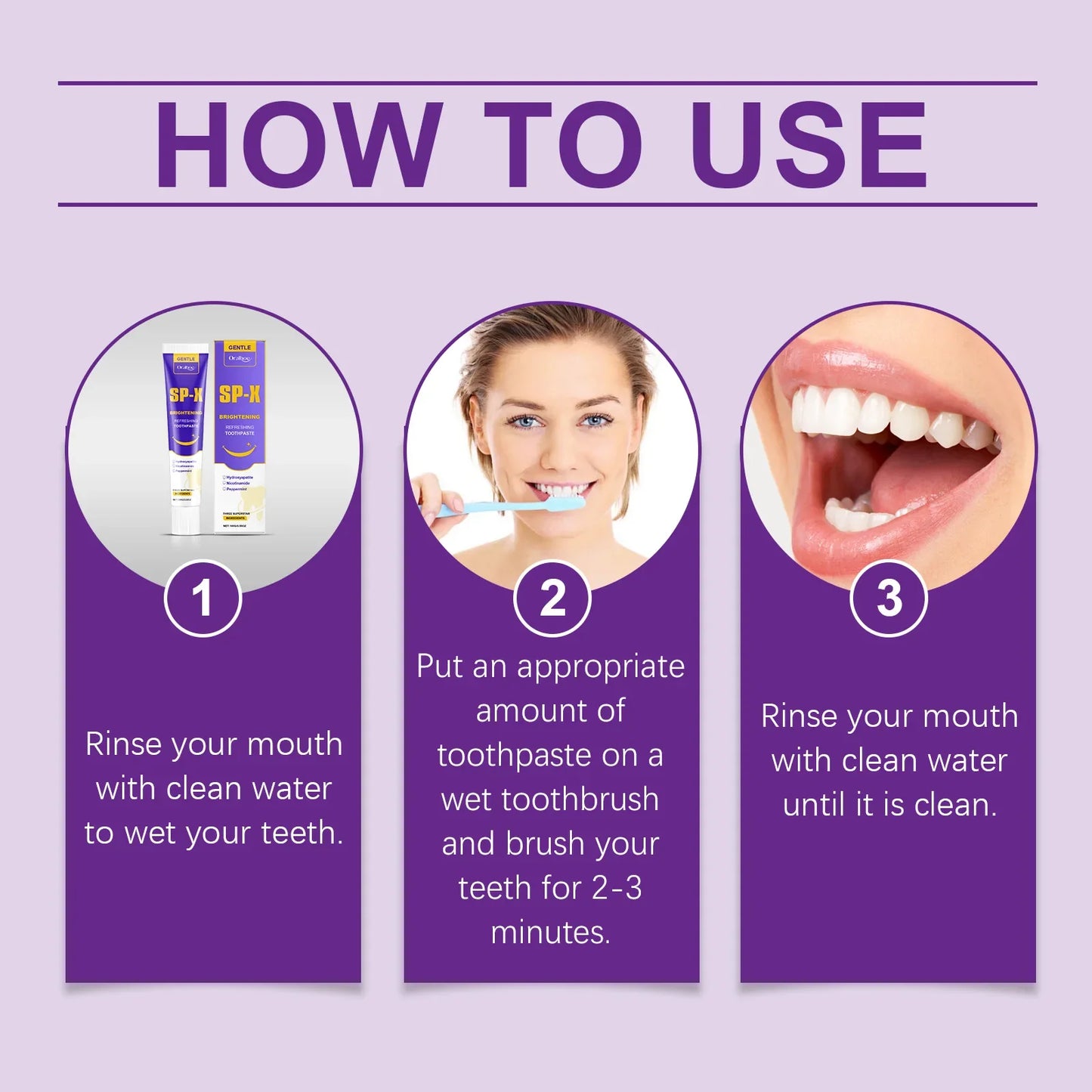 Oralhoe Whitening Toothpaste – Fresh Breath & Gum Care 100g