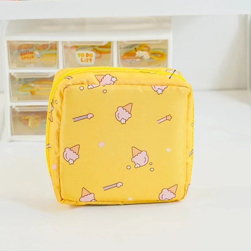 Portable Sanitary Napkin & Tampon Storage Bag | Waterproof