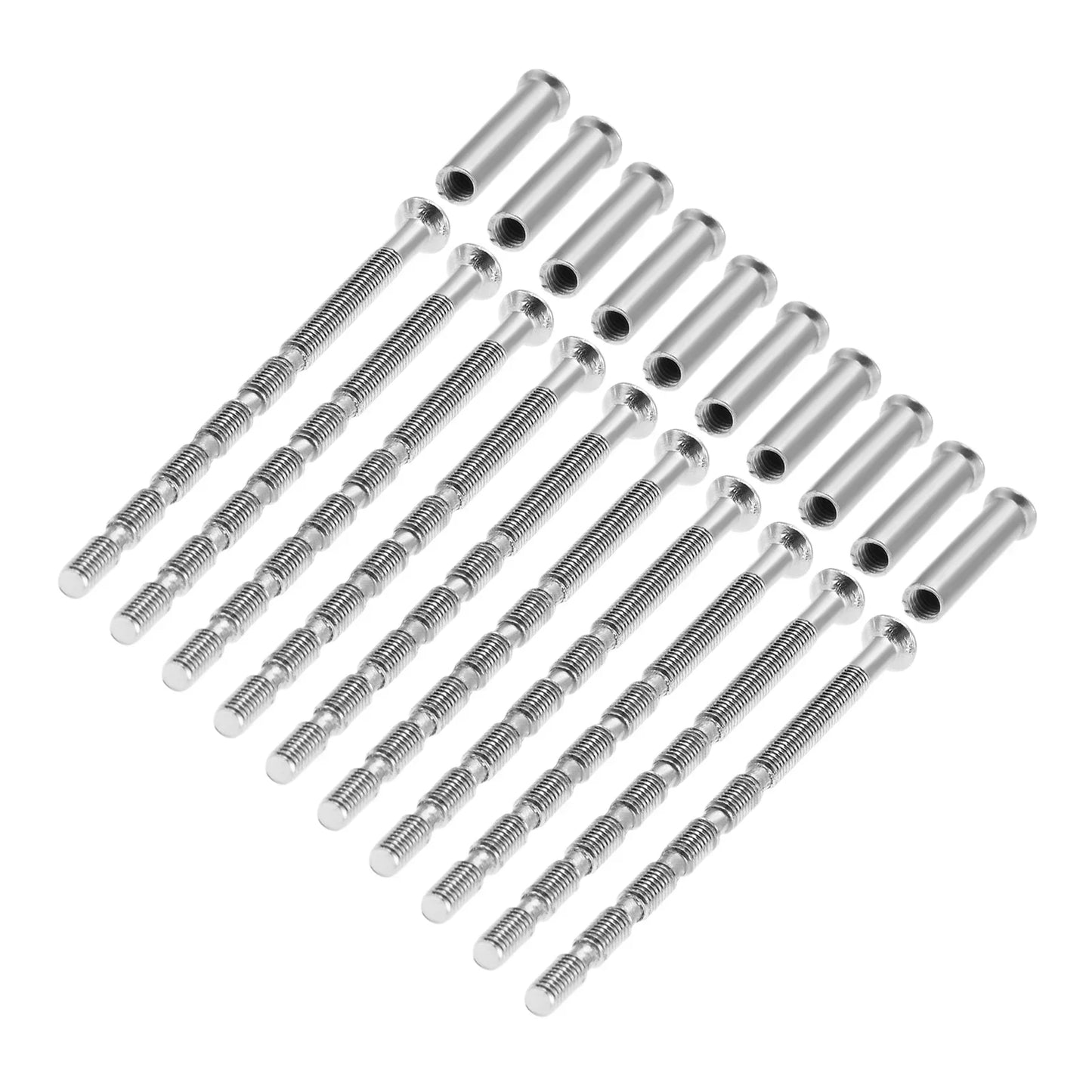 M3×60mm Phillips Countersunk Screws & Cross Nuts – 10 Sets