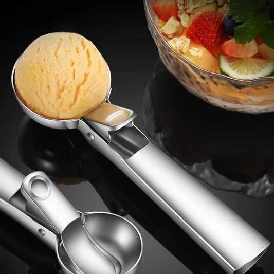 Stainless Steel Ice Cream & Fruit Scoop – Melon Baller