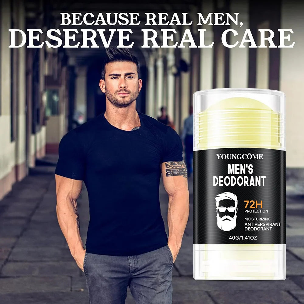 YOUNGCOME Men's 72Hr Sport Antiperspirant Deodorant Stick | 40g