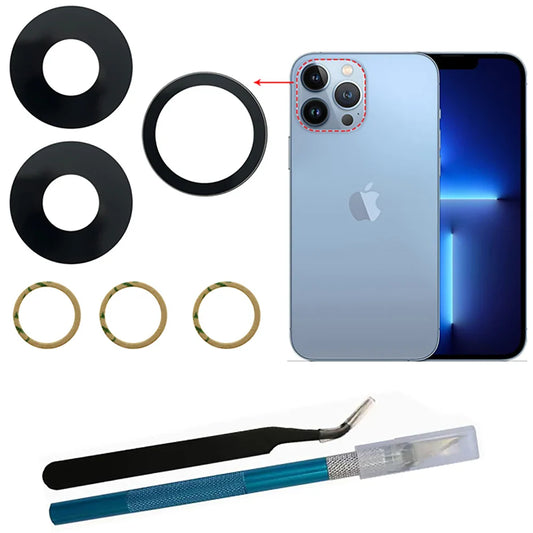 iPhone Rear Camera Lens Glass + 3M Adhesive & Repair Tools Camera Lens Repair Kit Oasis Select For iPhone XR