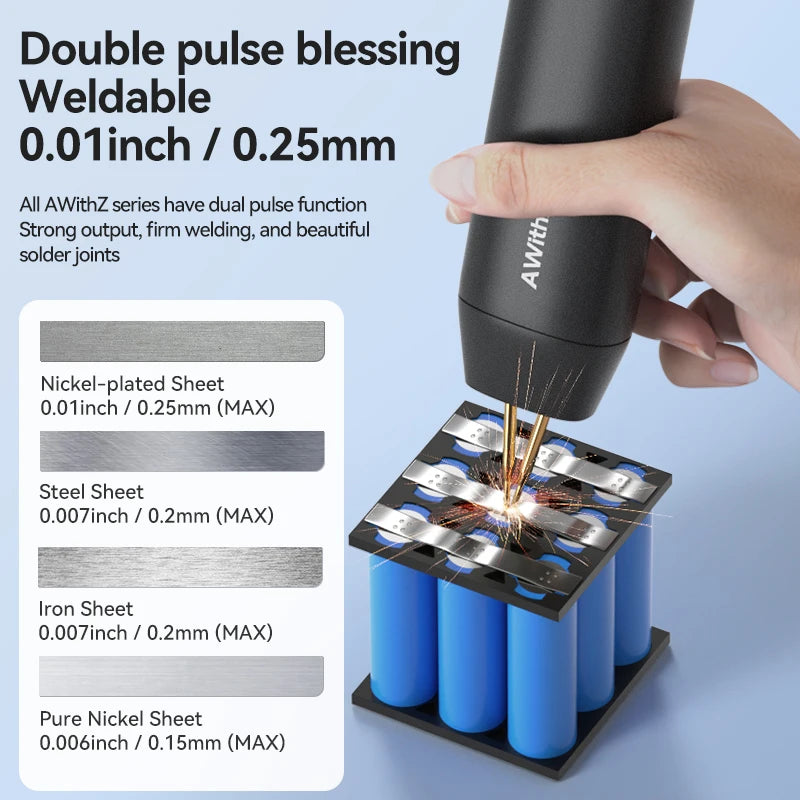 Portable Handheld Spot Welder | 11-Level DIY Battery Welding