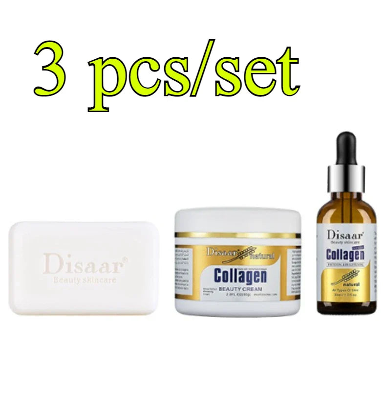 Disaar Collagen Brightening 3-Piece Facial Skin Care Set