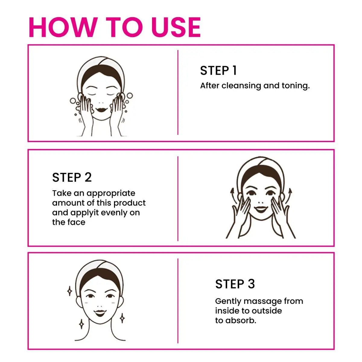 Vitamin C Vitamin E&hyaluronic Acid Professional Facial Essence Shrinks Pores, Reduces Fine Lines, Nourishes Skin Peaceful Pleasures Health and Wellness
