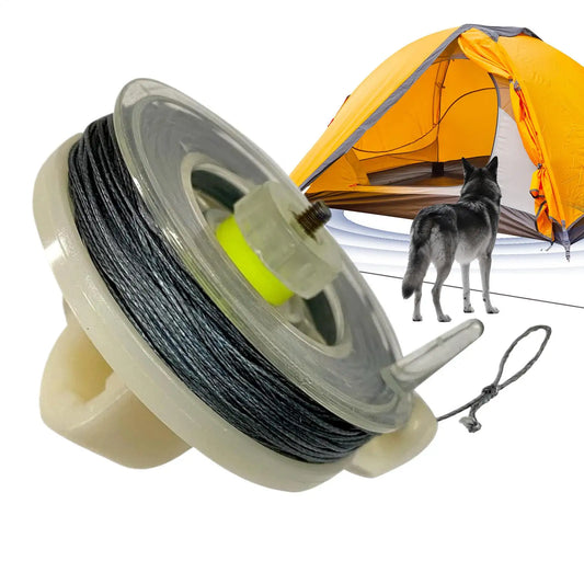 Camping Perimeter Trip Wire – 82ft Outdoor Security Alarm Cord Perimeter Trip Wire Peaceful Pleasures Health and Wellness