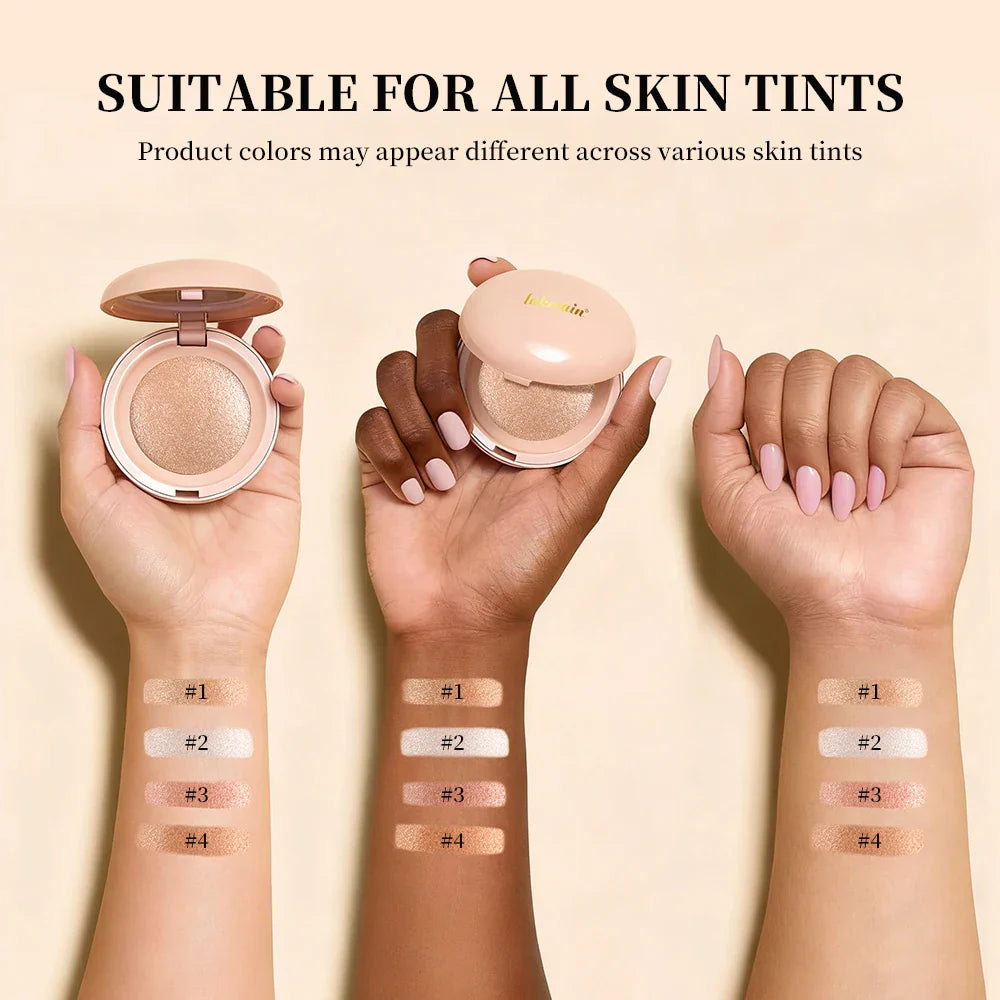Shimmer Highlighter Powder – Luminous Glow, 4 Shades