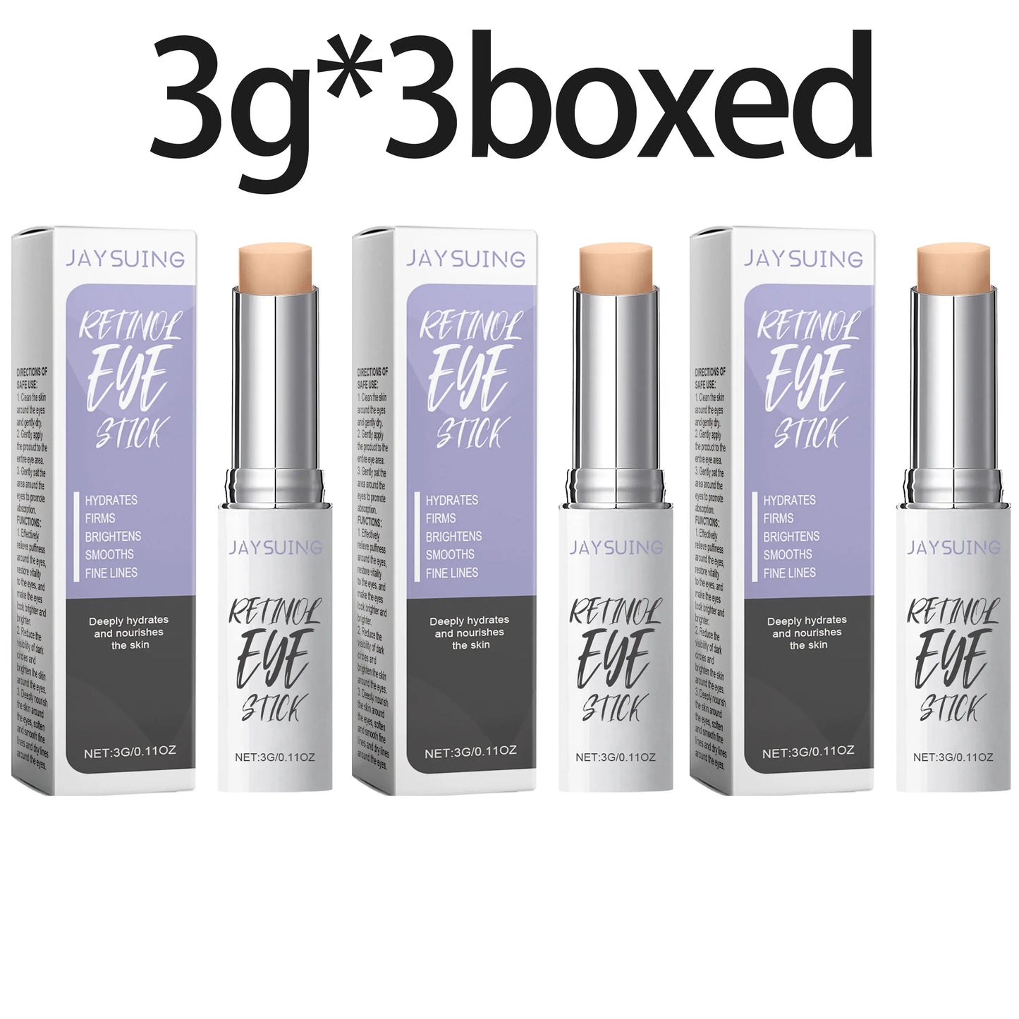 Retinol Eye Cream Stick – Dark Circles, Puffiness & Anti-Aging