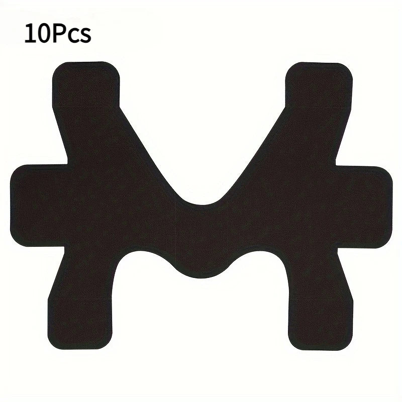 1pc/10pcs Breathable Elastic Kinesiology Tape for Ankle for Sports, Ankle Sprain & Muscle Strain Relief Protective Athletic Wrap Peaceful Pleasures Health and Wellness 10pcs-Black
