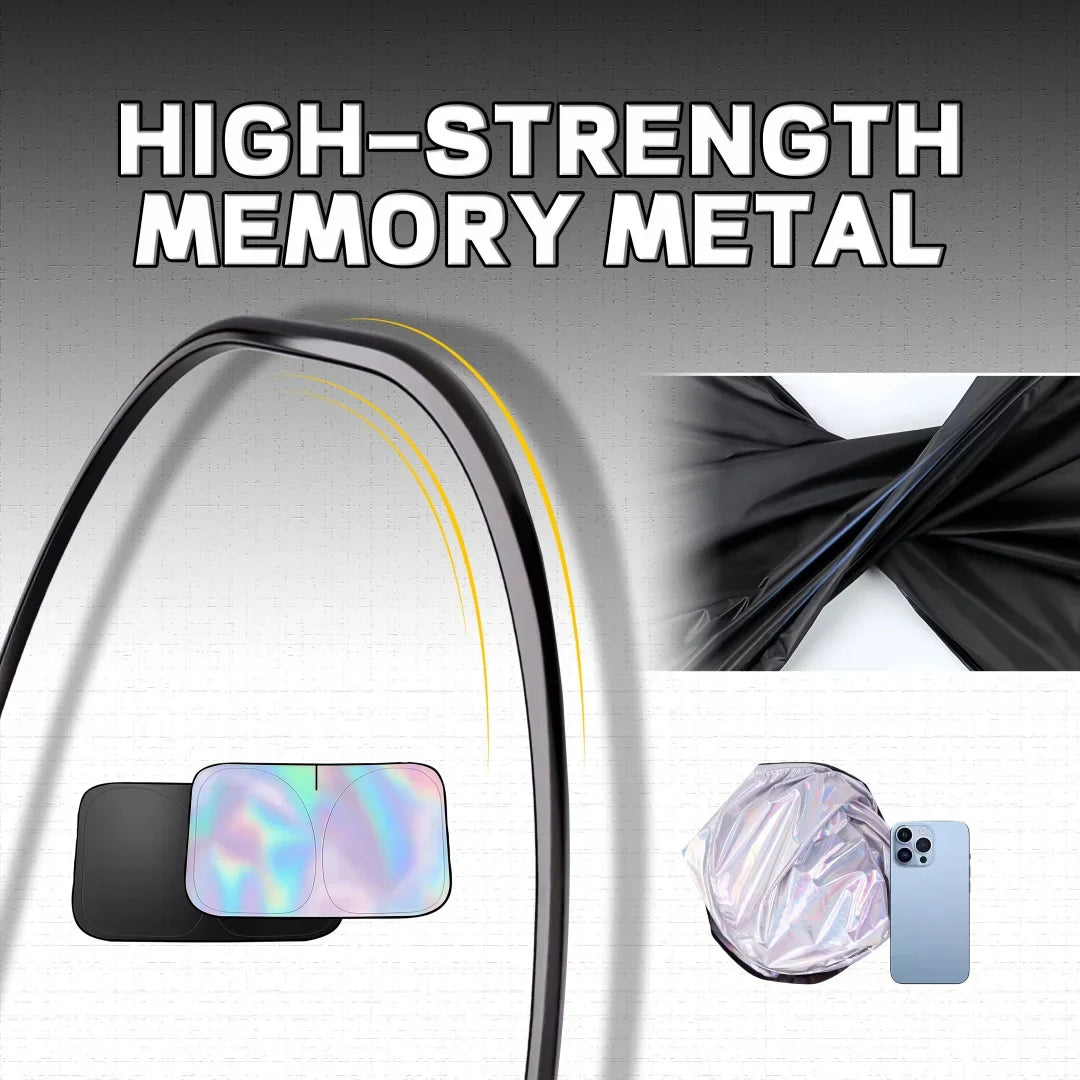 Foldable Car Windshield Sun Shade | UV Reflective Heat Block