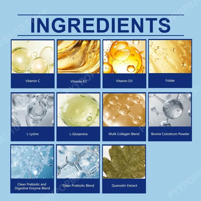 Collagen Peptide Powder – Skin, Hair & Nail Support | Unflavored