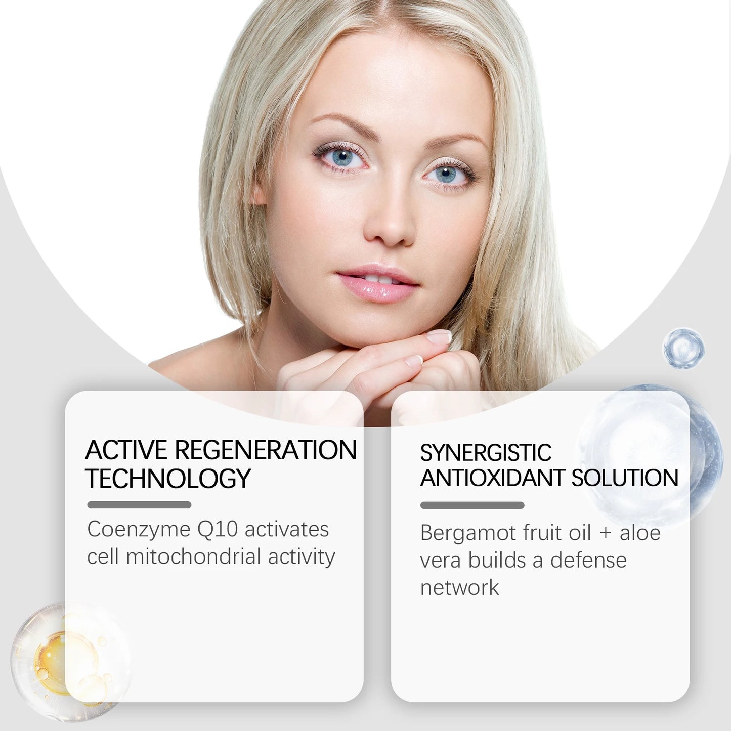 CoQ10 Face & Neck Firming Anti-Aging Serum – Lifts & Tightens