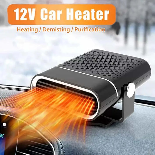 Hotselling Winter Car Heater Ptc Mini Car Heater Fan Windshield Car Heater Portable Fan For Cars Windshield Defroster Demister Peaceful Pleasures Health and Wellness