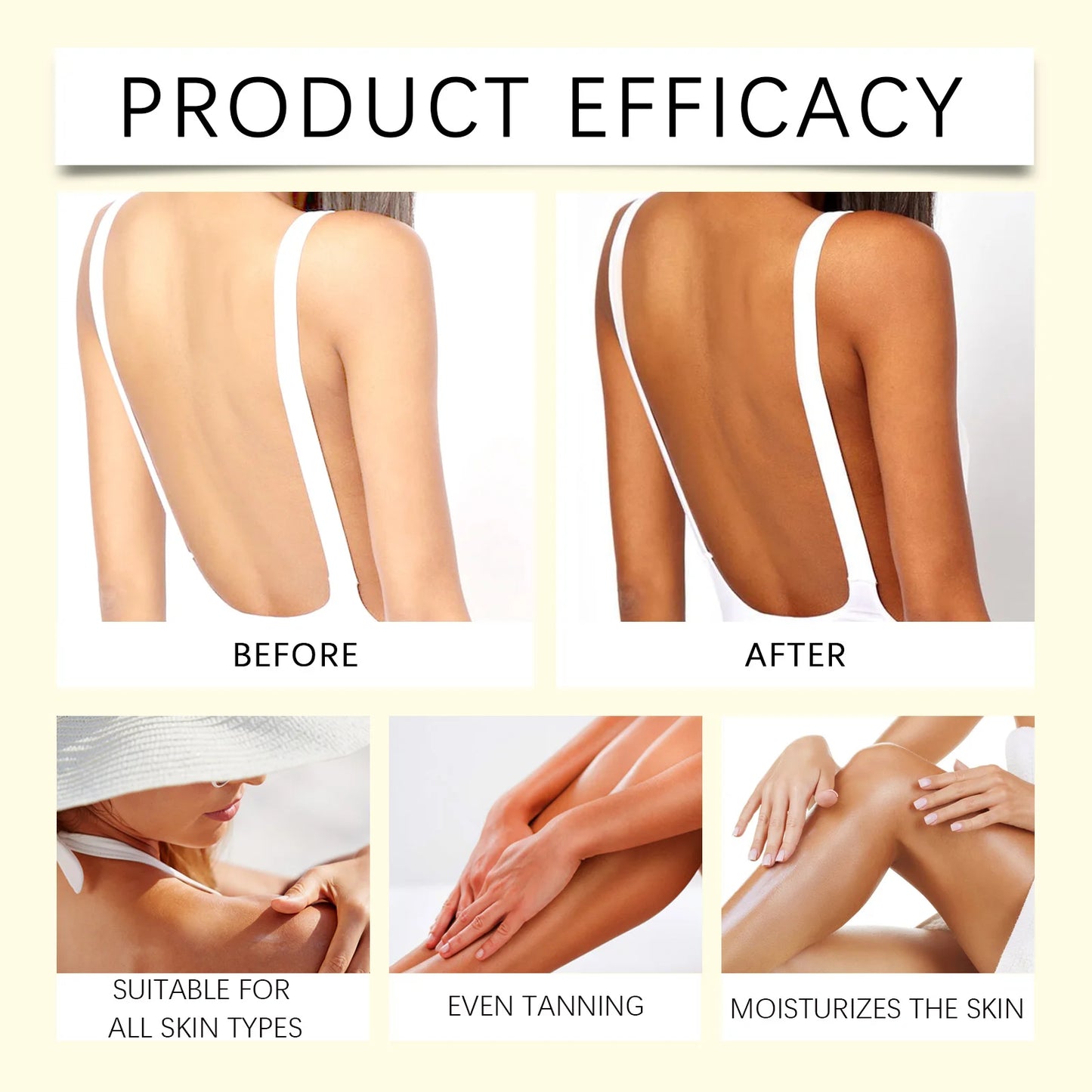 Self Tanning Serum – Streak-Free Sunless Bronzing Drops 60ml