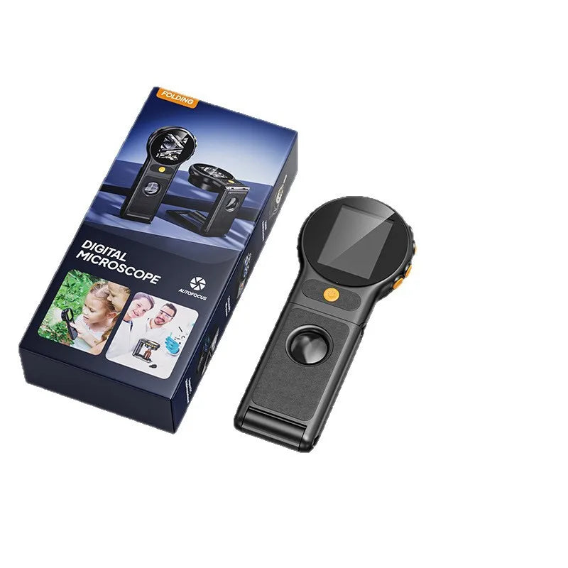 Handheld intelligent electron microscope with 500x high-definition magnification for children's science experiments Peaceful Pleasures Health and Wellness