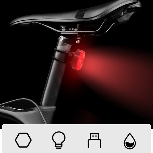 USB Rechargeable Bike Tail Light – IPX5 Waterproof LED Safety Bike Tail Light Peaceful Pleasures Health and Wellness