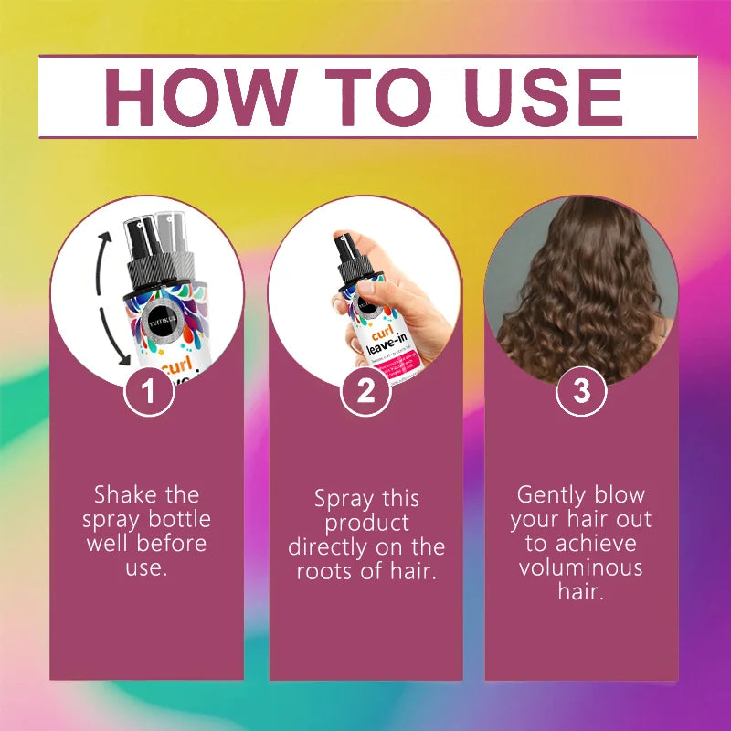 Curl Leave-In Conditioner – Frizz Control, Shine & Detangle