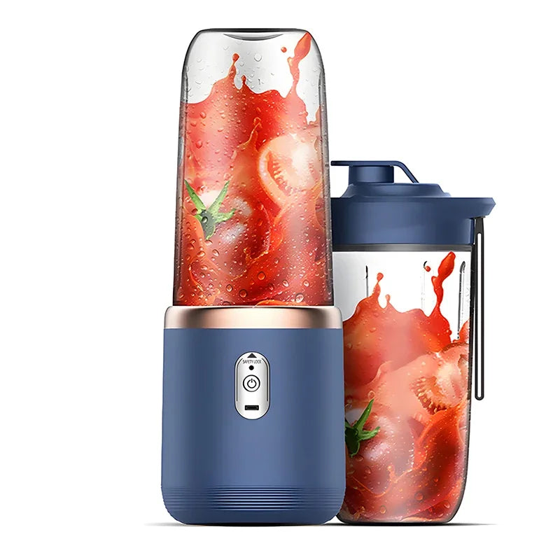 Portable USB Juicer Blender 400ml – Compact Smoothie Maker