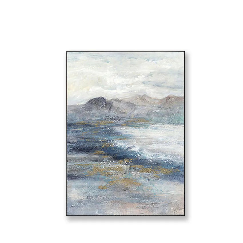 Abstract Art Hand Drawn Canvas Oil Painting Premium Acrylic Hanging Poster Interior Wall Decor Large Size Mural For Living Room Peaceful Pleasures Health and Wellness no frame 100cmx180cm