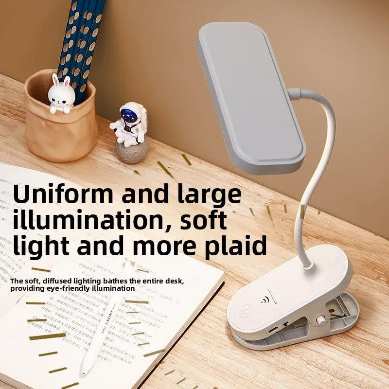 Clip-On LED Reading Lamp | USB Rechargeable Eye Care Light Clip-On LED Lamp Peaceful Pleasures Health and Wellness