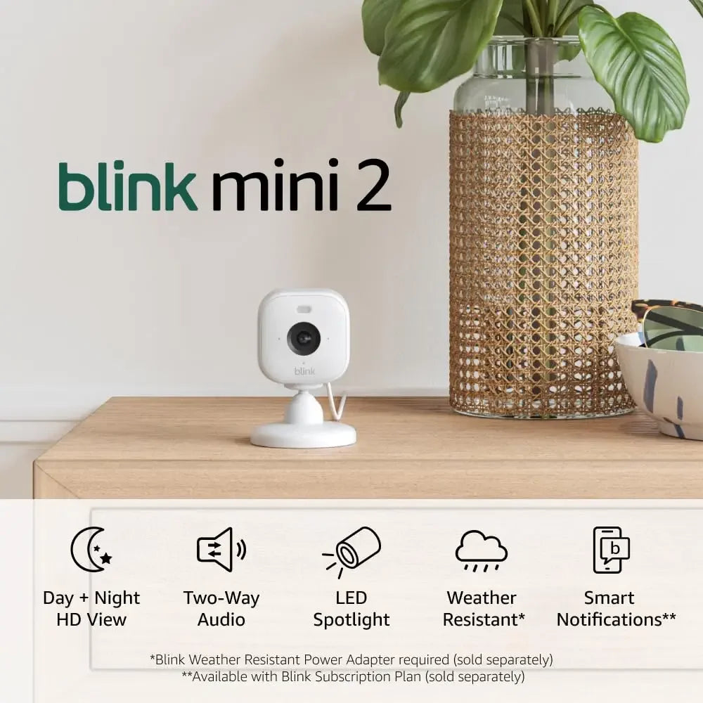 Smart Home Security Camera with HD Video, Color Night Vision, Motion Detection, Two-Way Audio & Spotlight Peaceful Pleasures Health and Wellness United States