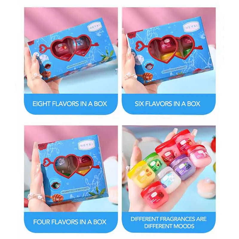 Fruit Lip Balm Set – Moisturizing, Plumping & Anti-Crack Kit