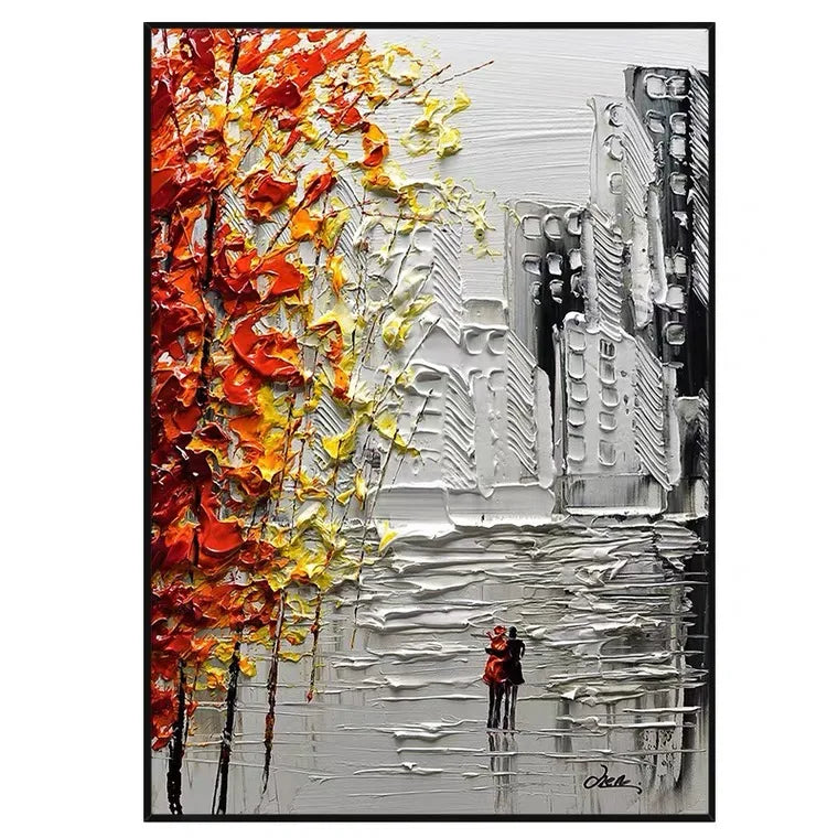 Handmade Abstract Oil Painting – Large Modern Canvas Wall Art Abstract Canvas Painting Peaceful Pleasures Health and Wellness N 200x140cm
