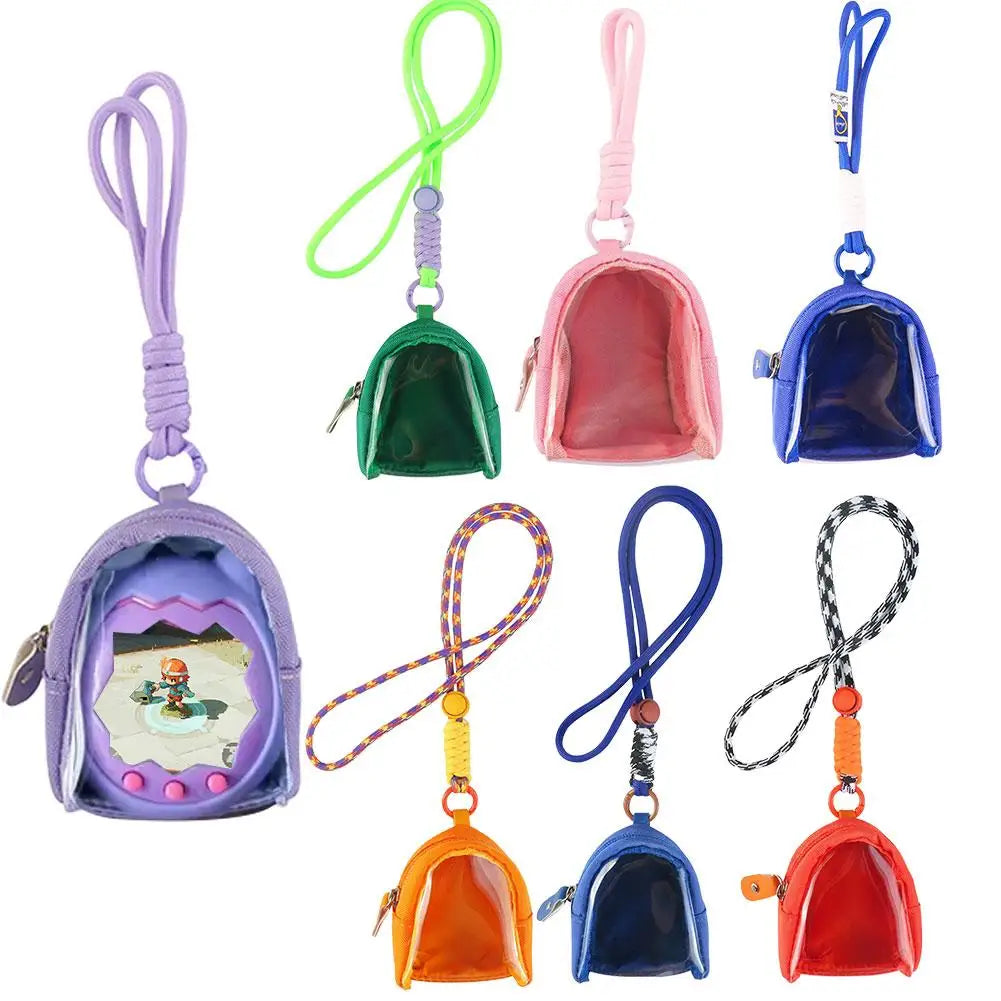 For Tamagotchi Paradise Waterproof Protective Case With Lanyard For Digital Pet Game Console Transparent Storage Pouch Peaceful Pleasures Health and Wellness