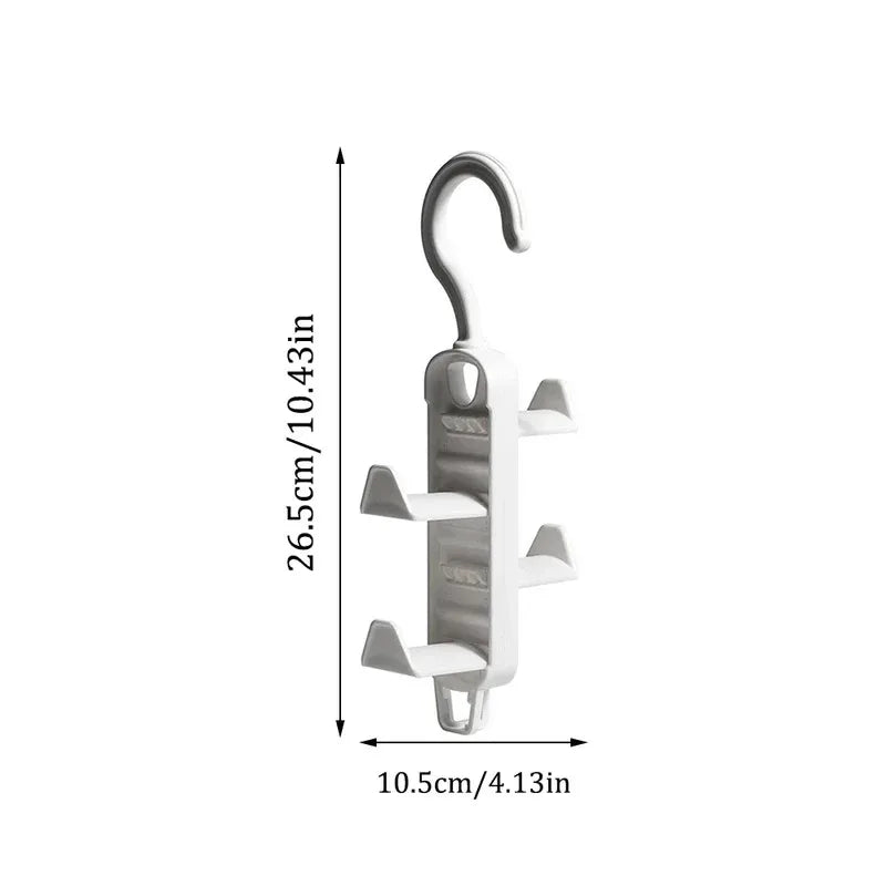 Bag Storage Tool Wardrobe Storage Multifunctional Clothes Rack Traceless Hanging Bag Rack Hat Door Non Perforated Hanging Hook Peaceful Pleasures Health and Wellness
