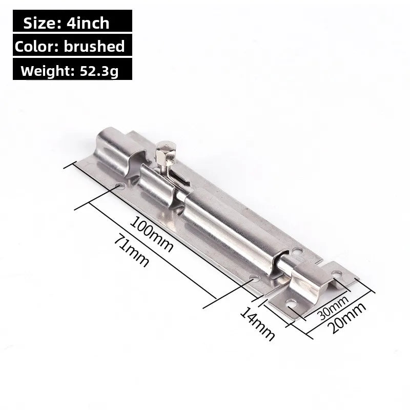 Aluminum Alloy Door Bolt Latch – Gate, Window & Home Lock