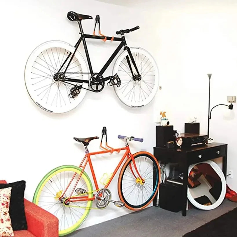 Heavy Duty Metal Hook Garage Organizer Wall Mount Bicycle Hanger Hooks Wall Mount Anti-slip Storage Hook For Ladders Garden Tool Peaceful Pleasures Health and Wellness