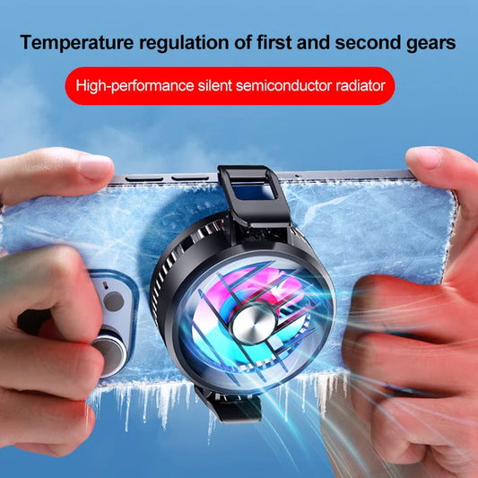 Processor Cooler For Mobile Phone Radiator Phone Cooler Fan Cell Cooling Plate Cooler Gamer For Cell Phone Cooler Cellular Fan Peaceful Pleasures Health and Wellness
