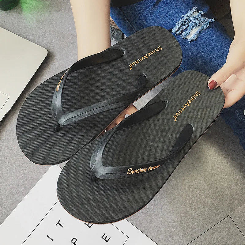 Men's Non-Slip EVA Flip Flop Slippers | Indoor & Outdoor Men's Flip Flop Slippers Peaceful Pleasures Health and Wellness C 44-45