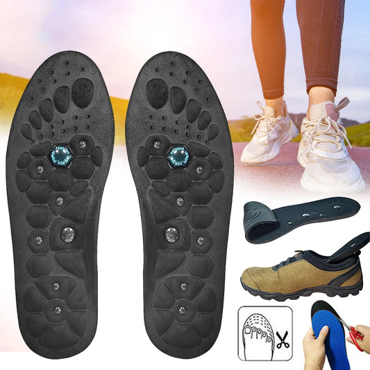 Acupressure Magnetic Insoles – Foot Massage & Reflexology Acupressure Shoe Insoles Peaceful Pleasures Health and Wellness