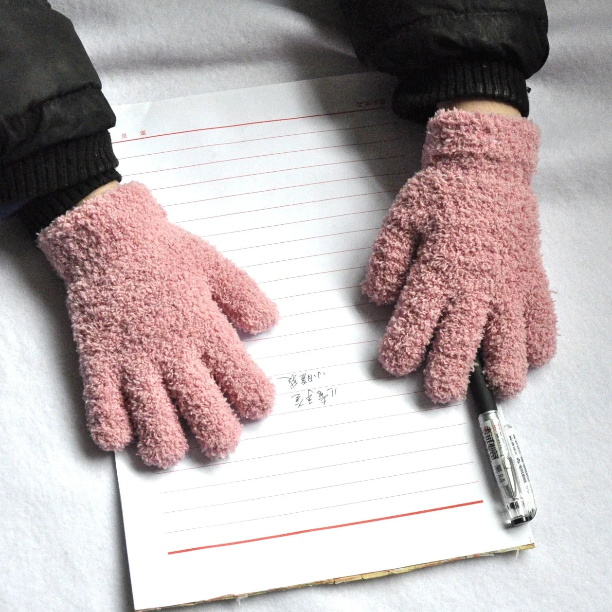 Baby Winter Mittens Plush Fleece Gloves for Toddlers 1-4Y
