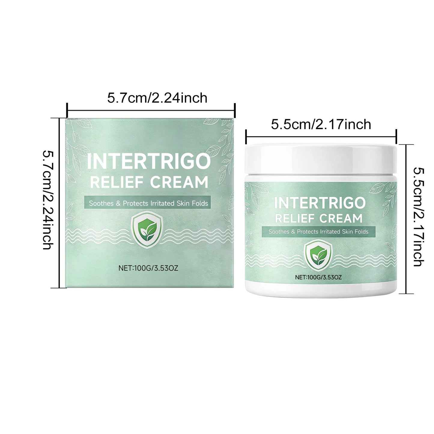 Skin Fold Soothing Cream – Intertrigo Relief & Barrier