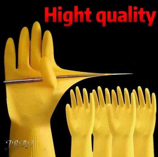 Waterproof Latex Dishwashing Gloves – Kitchen & Home Cleaning Household Cleaning Gloves Oasis Select