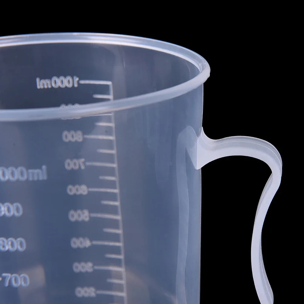1000/5000ml Food grade Plastic Liquid Graduated Container Beaker Lidless Clear Thickened Restaurant Sustainable Measuring cups Peaceful Pleasures Health and Wellness