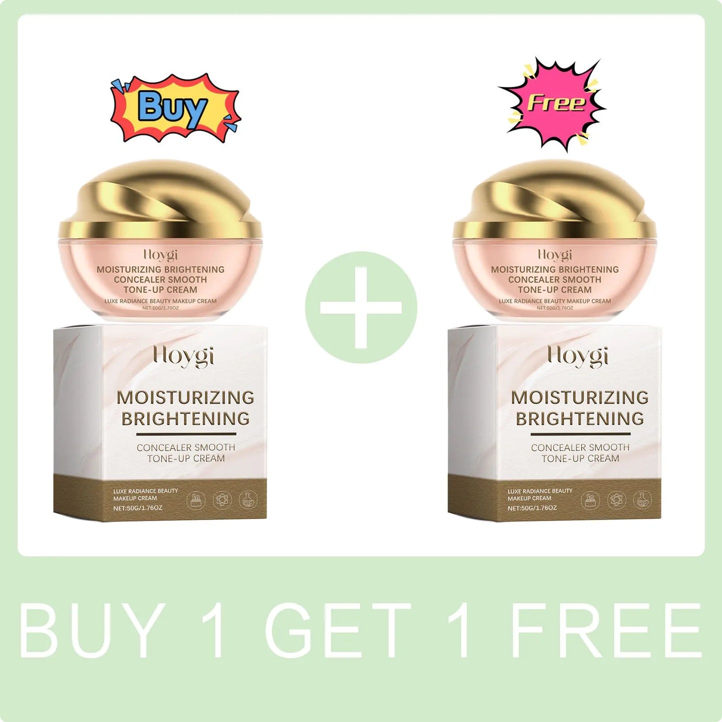 Concealer BB Cream Waterproof Full Coverage Cover up Blemishes Pimples Oil Control CC Cream for Face Brighten Makeup Cosmetics Peaceful Pleasures Health and Wellness Buy 1 Get 1 Free