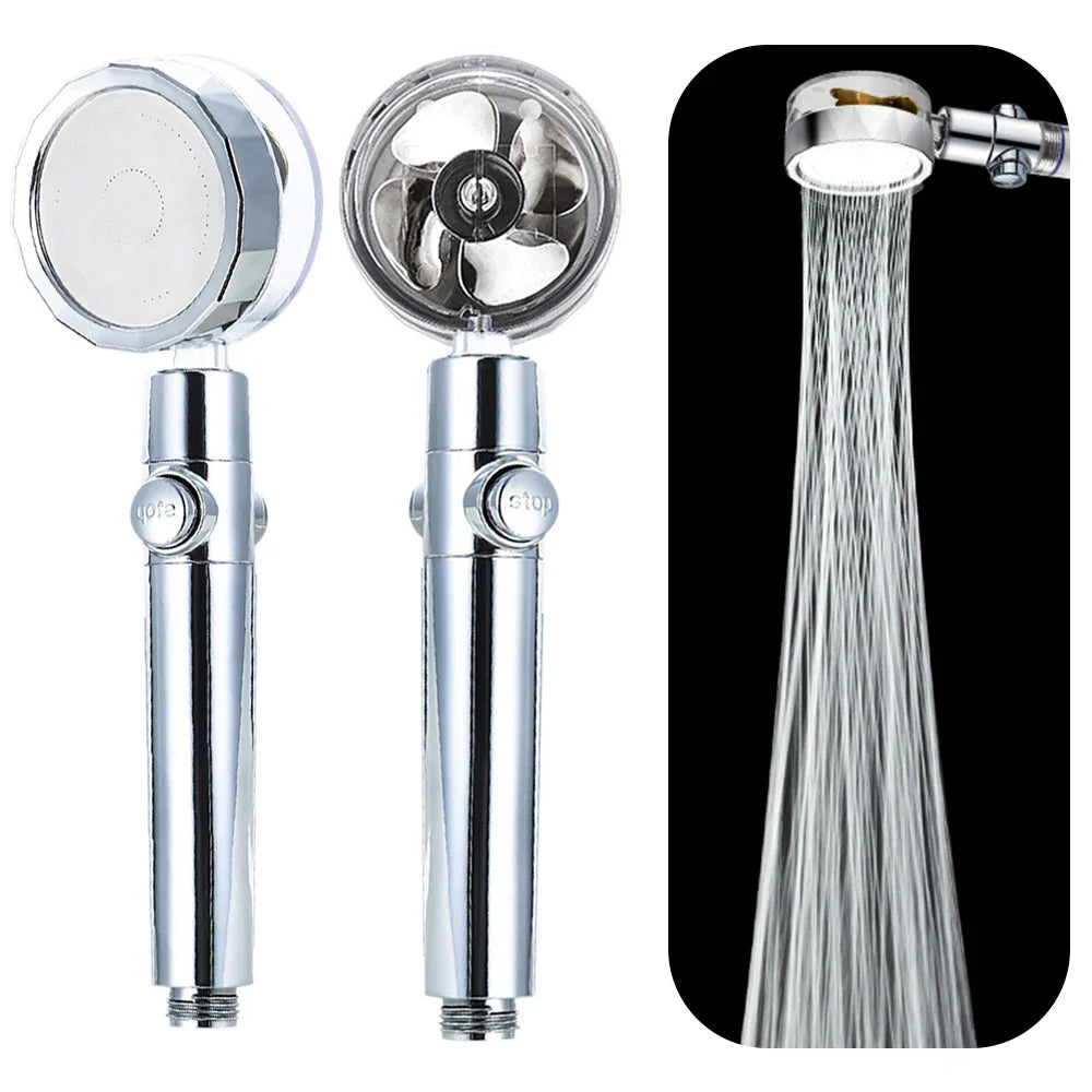 360° Rotating High-Pressure Water-Saving Rain Shower Head