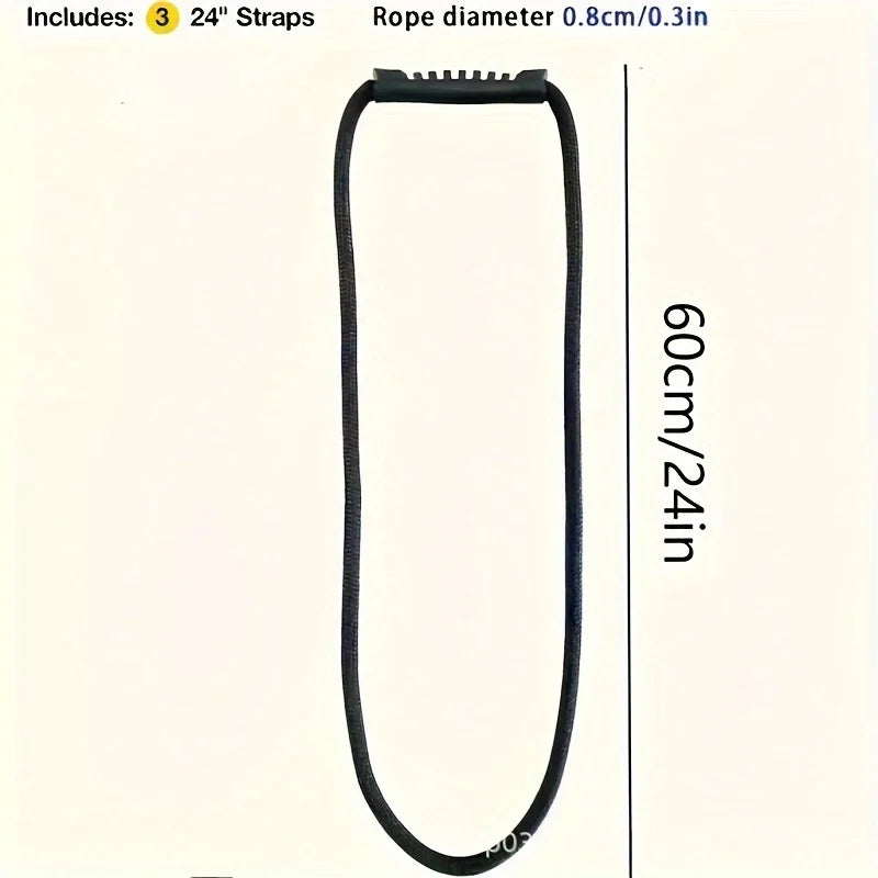 2-Pack Nylon Cord & Hose Organizer Straps with Handle