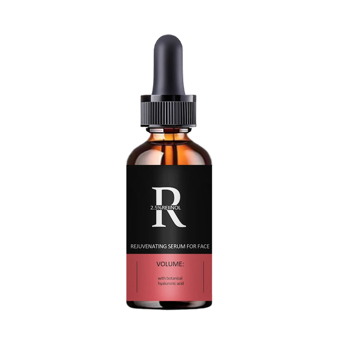 Retinol Facial Serum Organic Whitening Anti-Aging Wrinkle Essence Face Skin Care Vitamin Hyaluronic Acid Moisturizing Peaceful Pleasures Health and Wellness