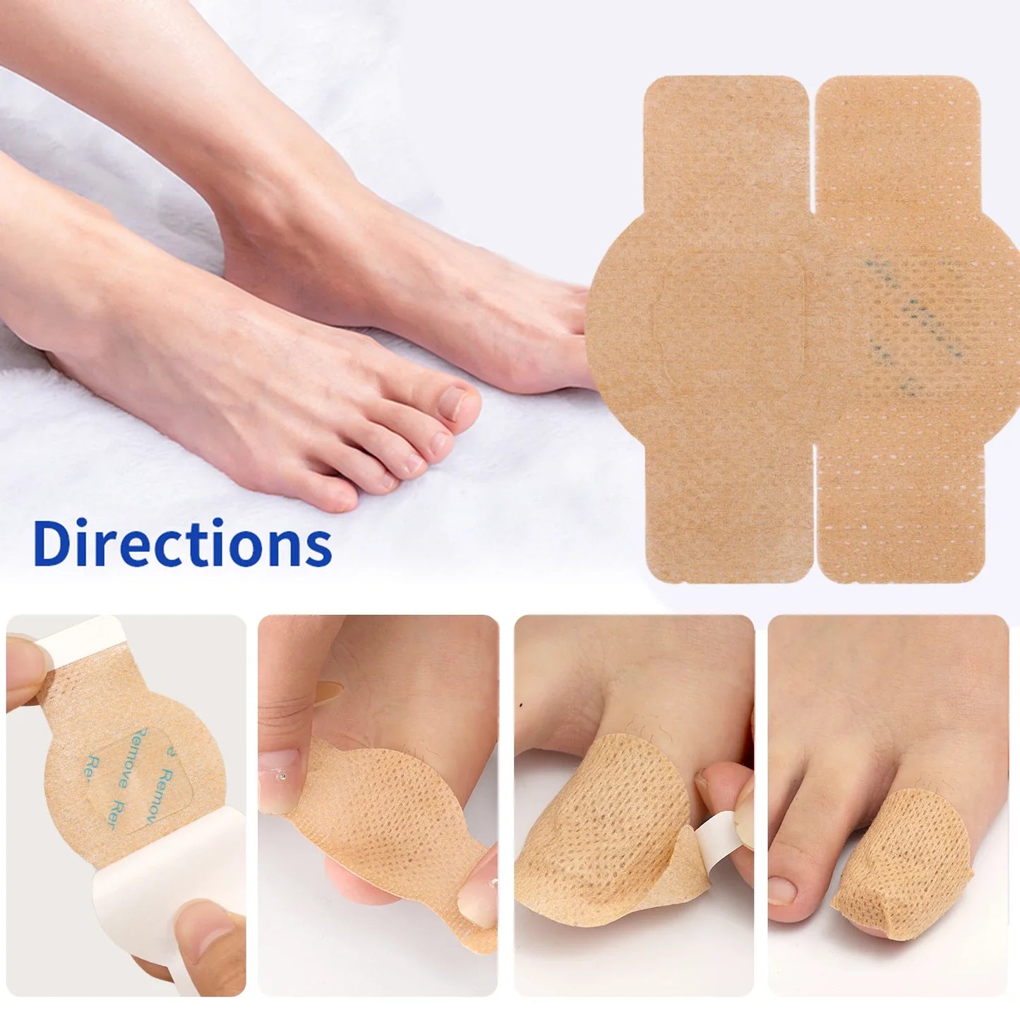 Nail Repair Patches – Toenail Care & Ingrown Correction Stickers